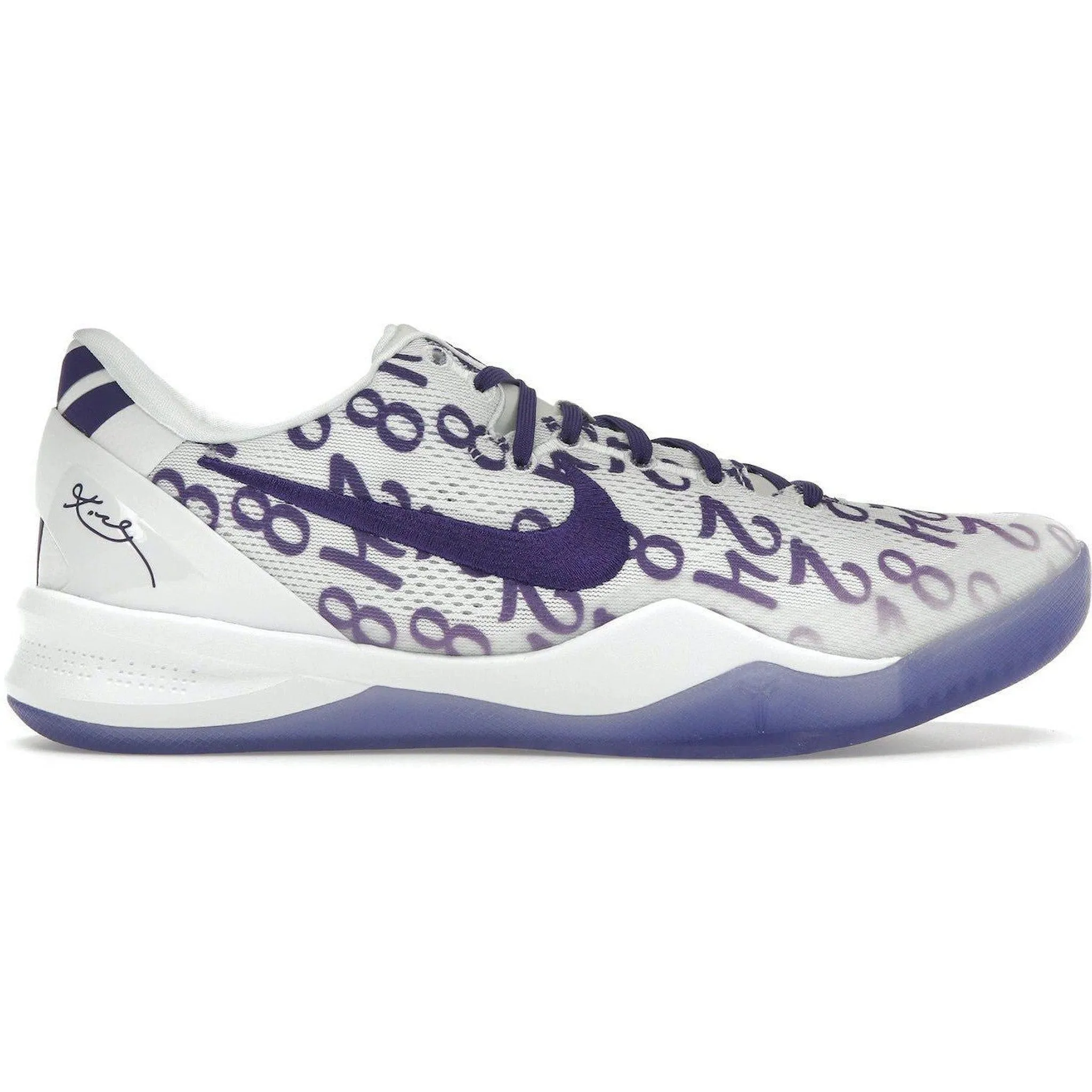 Nike Kobe 8 Protro Court Purple Professional Arch Support