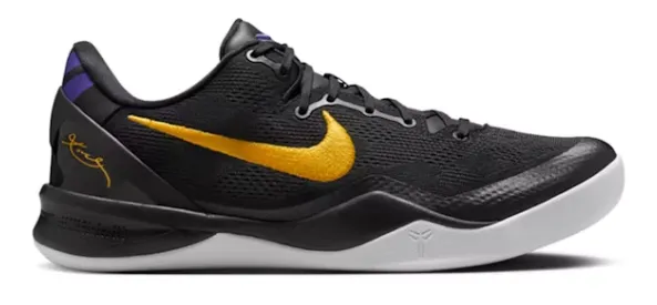 Nike Kobe 8 Protro Lakers Away Stylish Appearance Speedy Walk