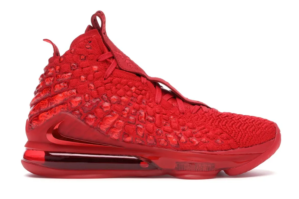 Nike LeBron 17 Red Carpet Cross Training Sneakers Anti microbial