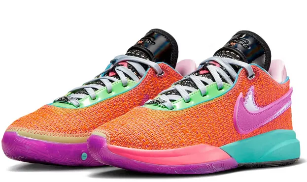 Nike LeBron 20 Chosen 1 Air Flow Channels fitness walk
