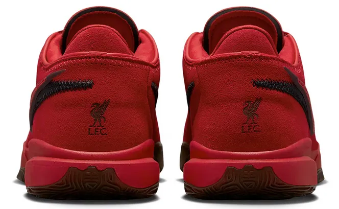 Adjustable Heel Lock Nike Lebron 20 Liverpool