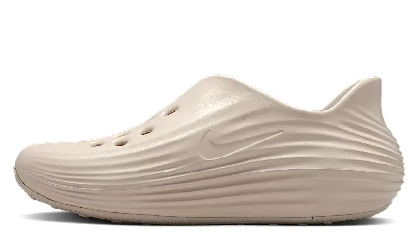 Molded Heel Counter Street Motion Nike ReactX Rejuven8 Light Orewood Brown