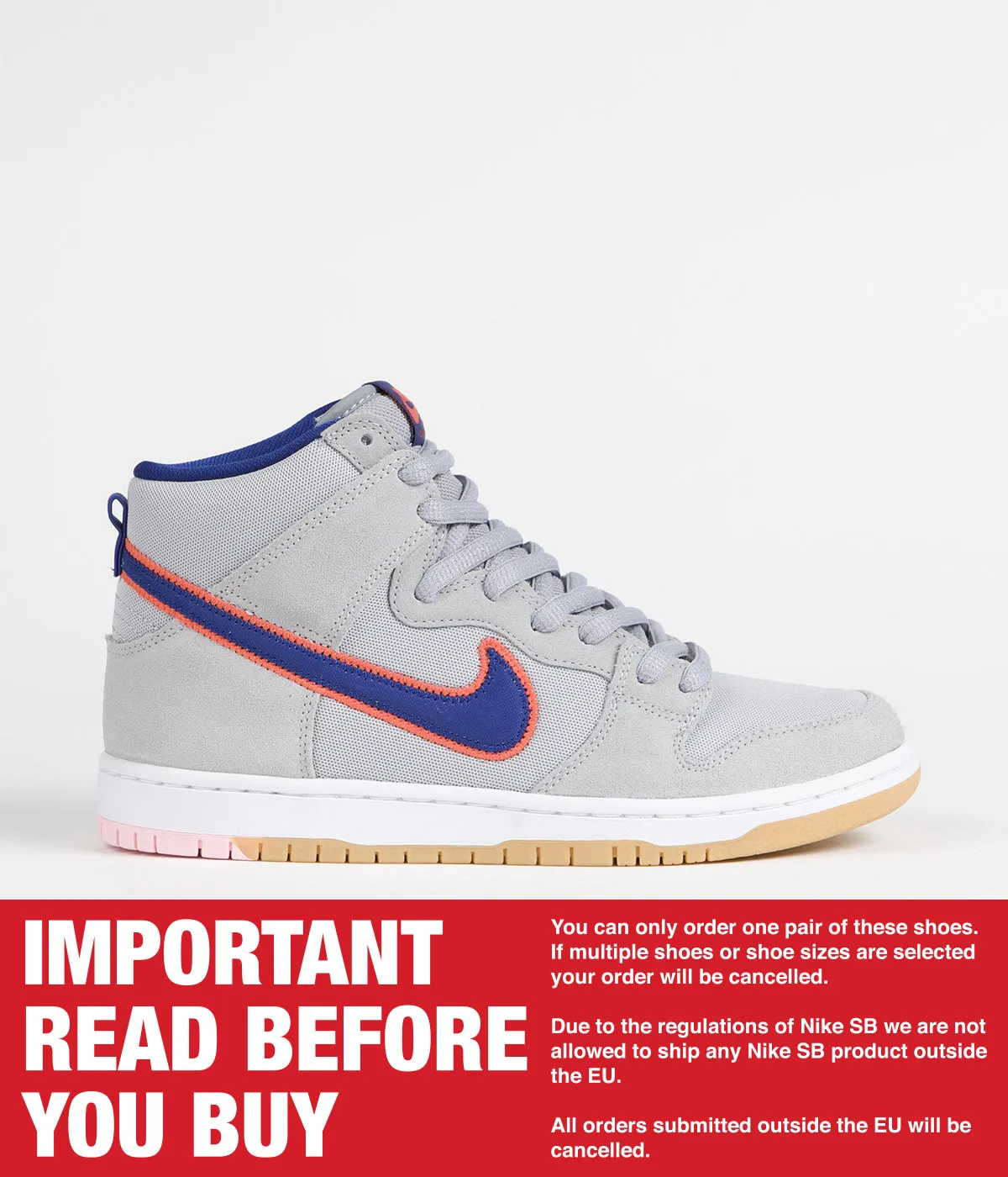 Nike SB Dunk High Premium Cloud Grey Minimal Style