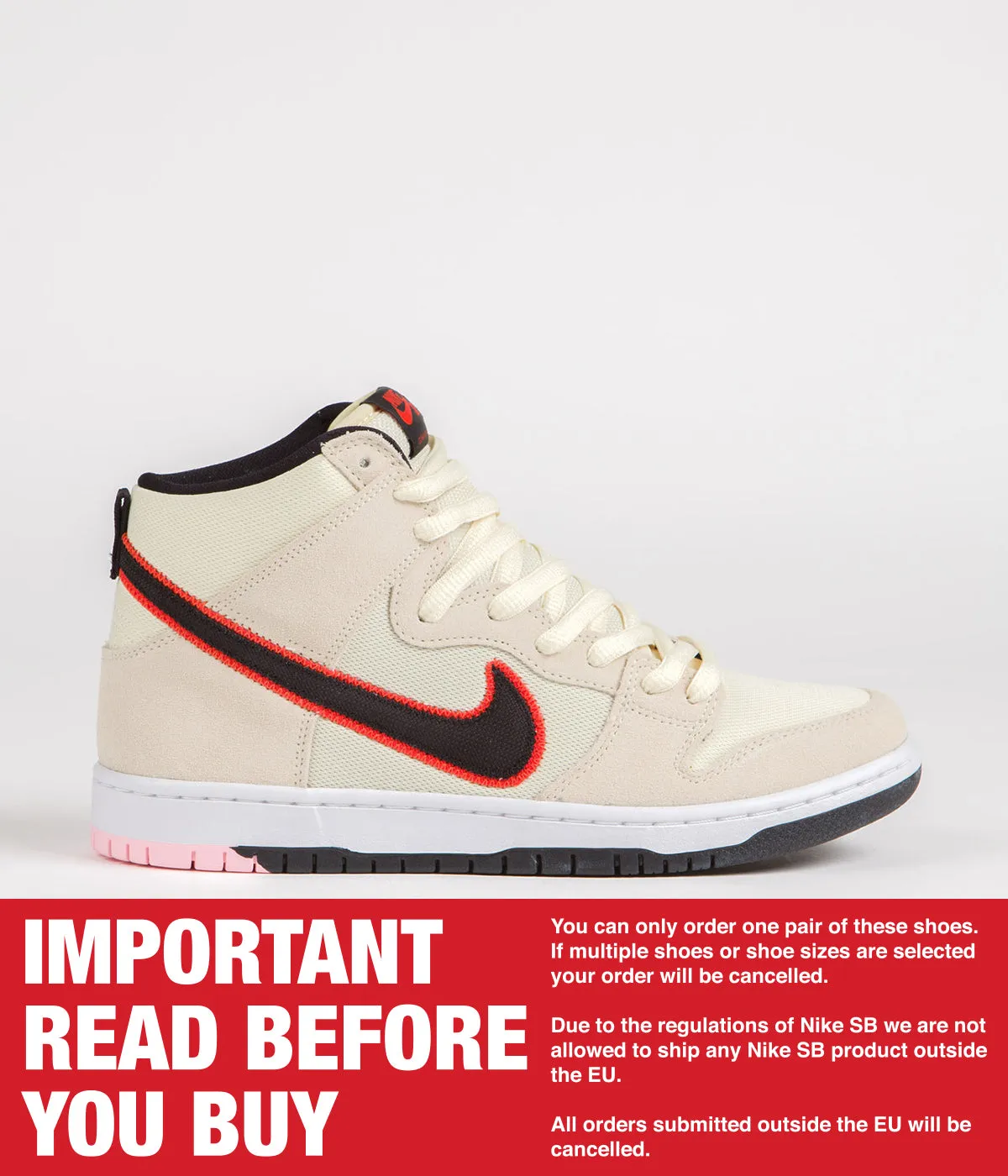 Nike SB Dunk High Premium SF Giants Cloud Soft Smart Performance