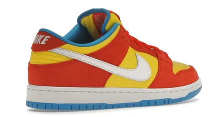 Ventilation Perforation Systems Nike SB Dunk Low Pro Bart Simpson