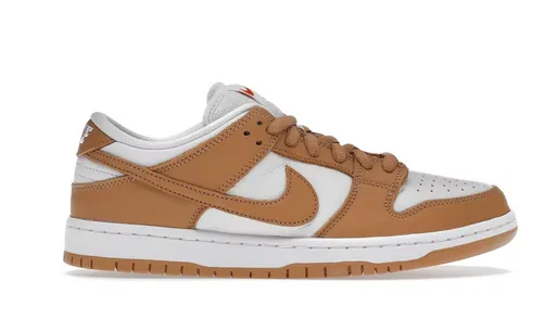 Durable Gear Sustainable Material Blend Nike SB Dunk Low Pro ISOLight Cognac