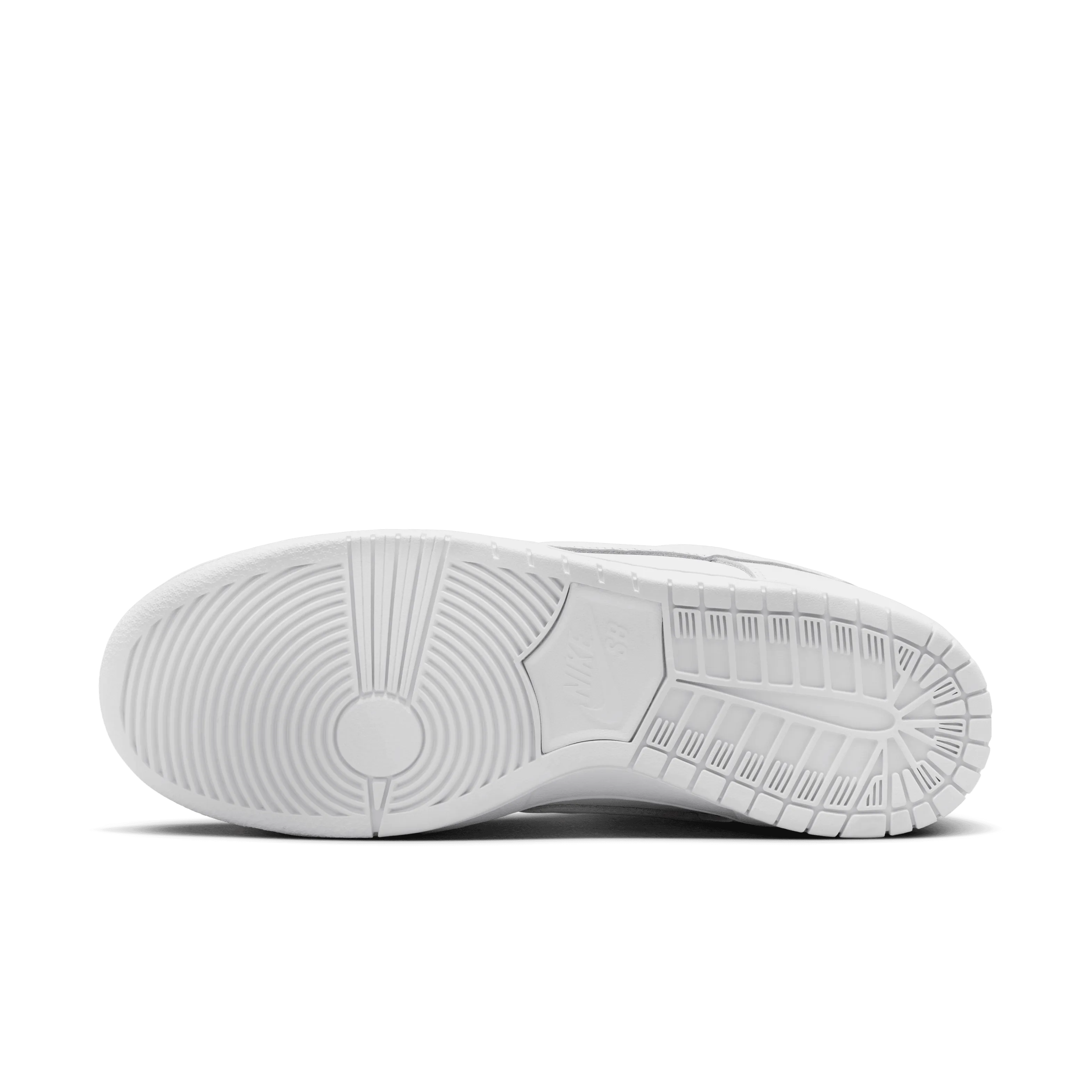 Nike SB Dunk Low Pro "Triple White" Durable Upper