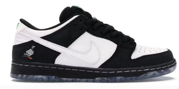 Nike SB Dunk Low Staple Panda Pigeon (SIGNED) Stretch Comfort Freedom Fit