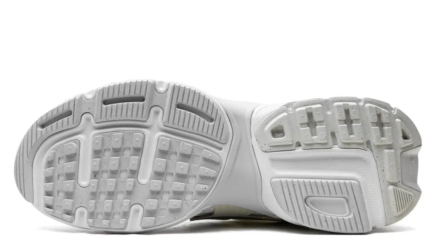 Commuter Style Ultimate Comfort Nike V2K Run Metallic Silver White (Women's)