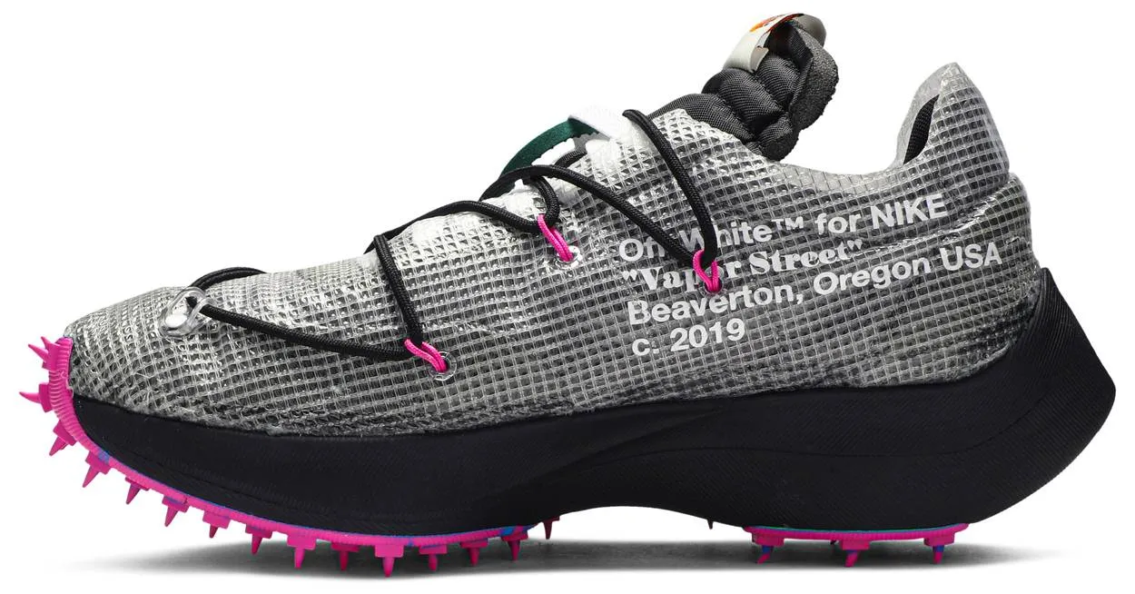 Anti Skid Nike Vapor Street Off-White Black Laser Fuchsia (W)