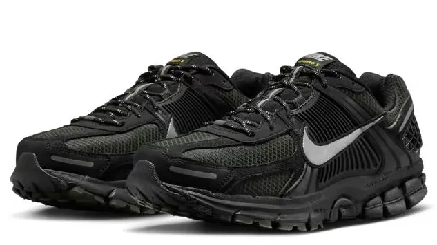 Compression Molded TPU Odor Resistant Insole Nike Zoom Vomero 5 Black Sequoia