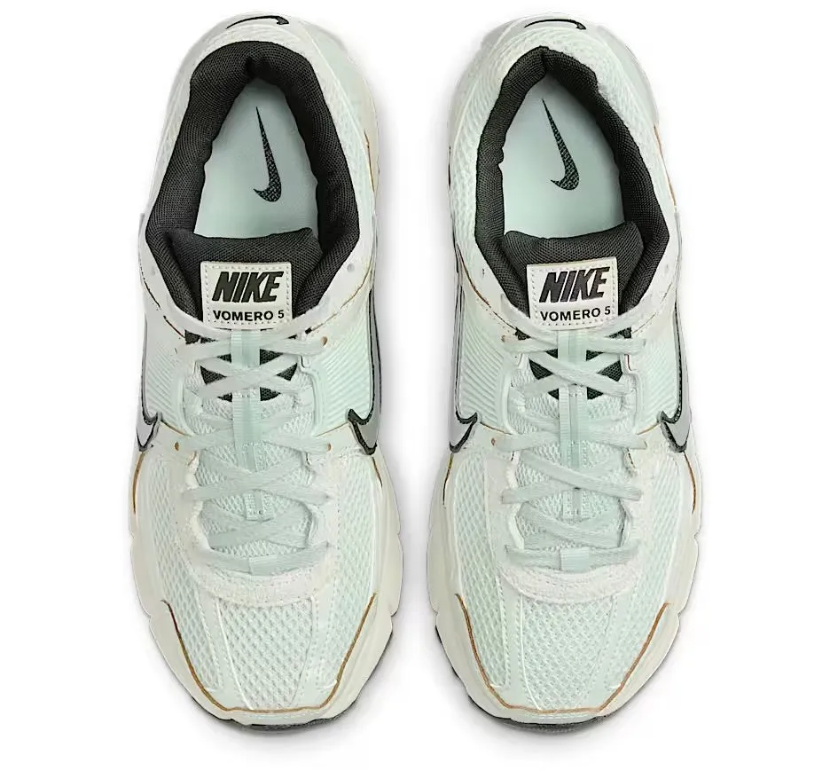 Durable Upper Material Ultra Lightweight Design Nike Zoom Vomero 5 Light Silver Chrome (Women's)