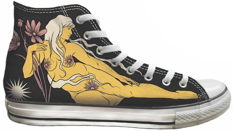 Baggins Original Hi Top Cate Webb Summer Ghosts Tidy Fit Practical Use