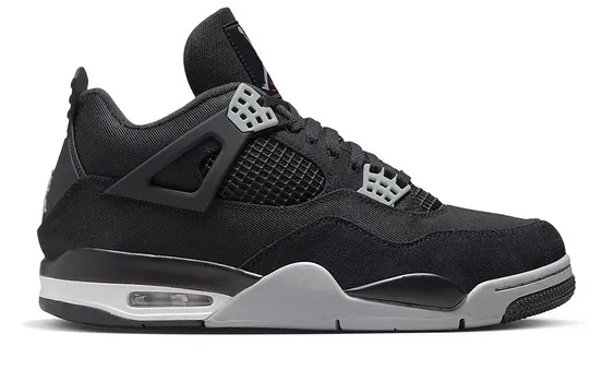 EasyToClean Retro Styling Jordan 4 Retro SE Black Canvas
