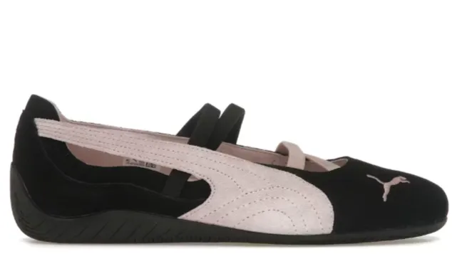 Adaptive Comfort Sneaker Deodorizer Puma Speedcat Ballet Black Mauve Mist (Women's)