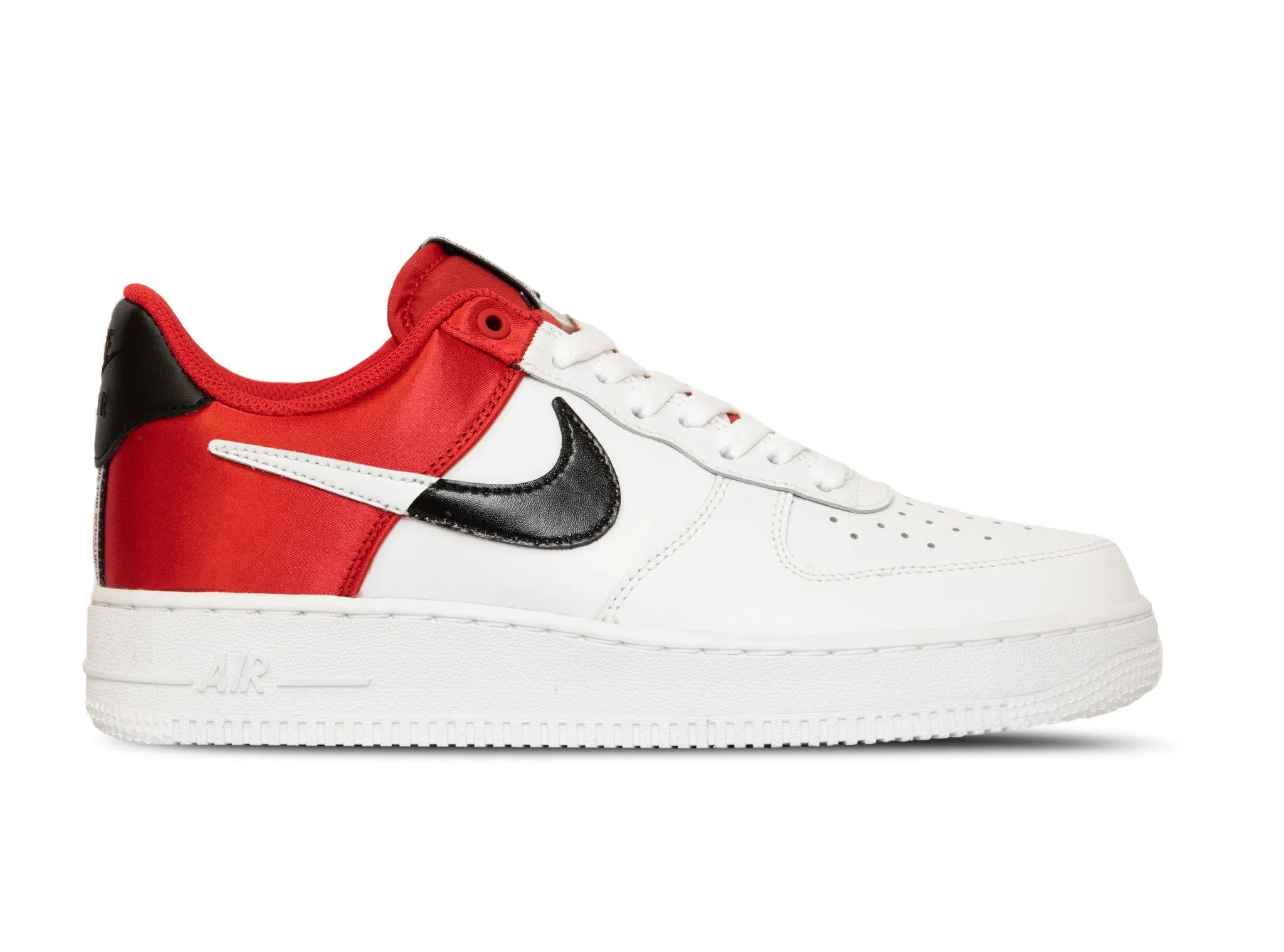 Nike Air Force 1 Low NBA City Edition White Red (gs) Soft Knit Responsive Use