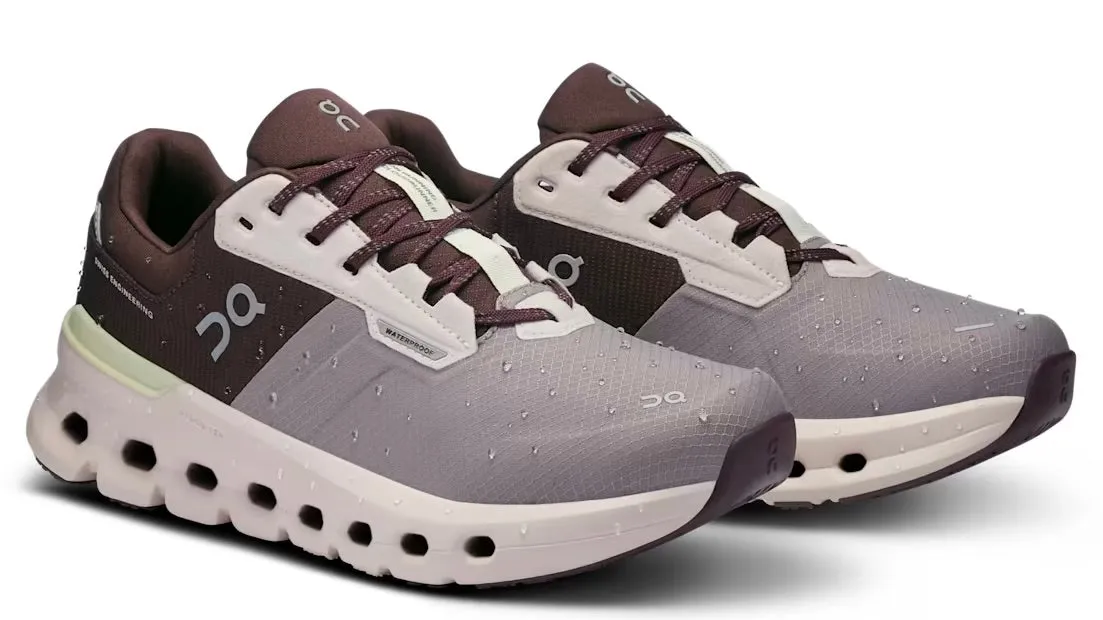 On Running Cloudrunner 2 Waterproof Zinc Seedling (Women's) Trail Ready