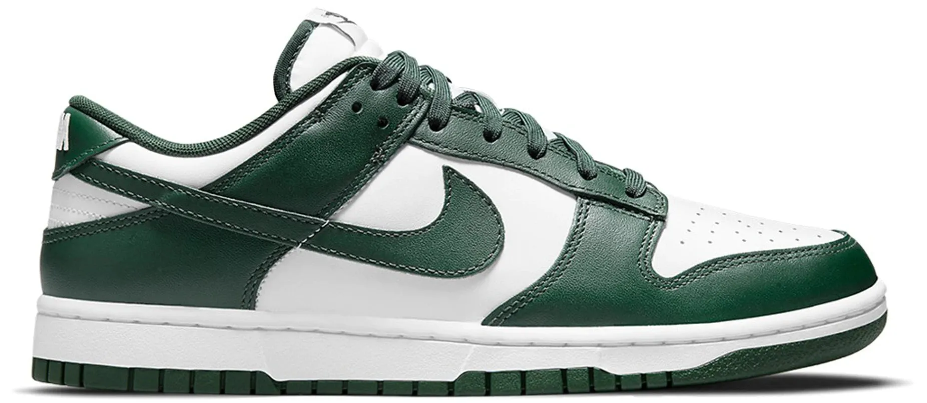 Nike Dunk Low Spartan Green Mid Top Style