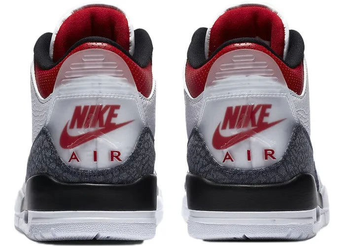 Orthotic Friendly Design Ultra Low Profile Jordan 3 Retro SE Fire Red Denim (2020)
