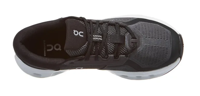 On Cloudrunner 2 Eclipse Black Breathable Tongue Construction