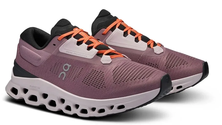 Slim performance Foam Padding Technology On CloudStratus 3 Quartz Lily (Womens)
