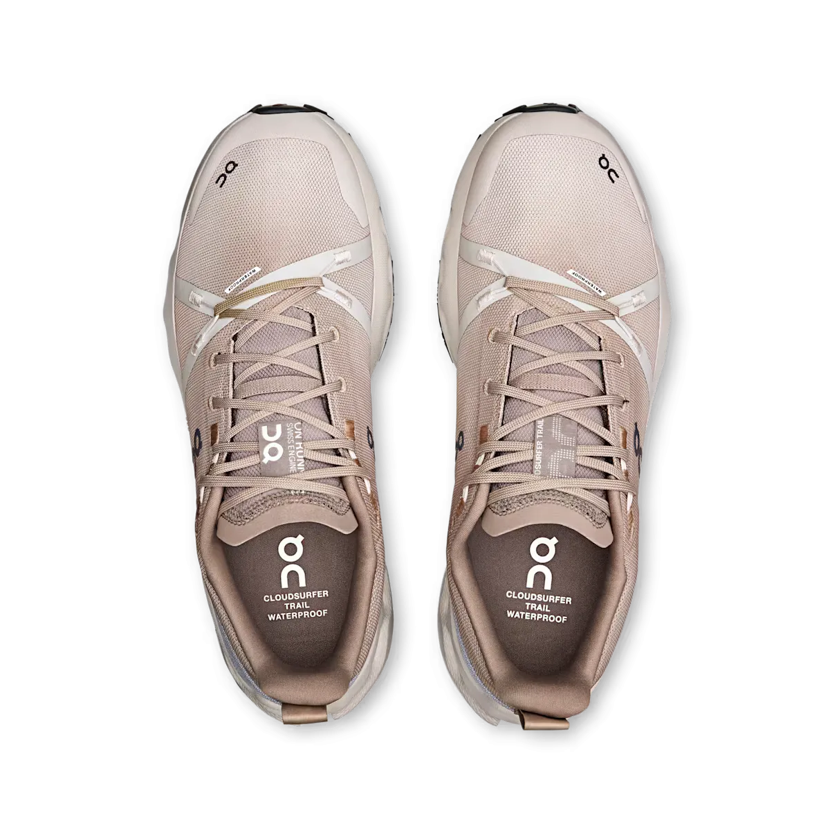 On Cloudsurfer Trail Waterproof Desert Wolf (M) BreathableMesh