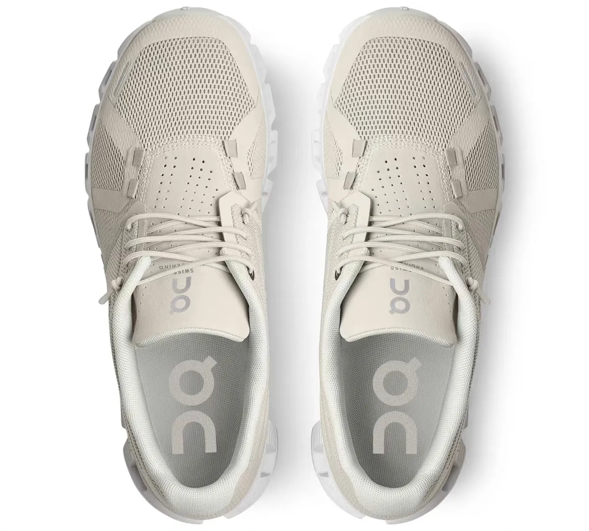 On Running Cloud 5 Pearl White (Women's) Softer Touch