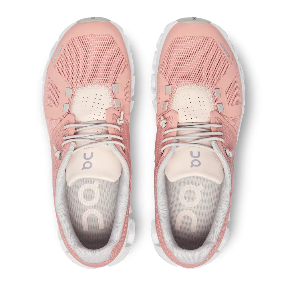 On Running Cloud 5 Rose Shell (Women's) Durable Comfort Tear Resistant Fabric