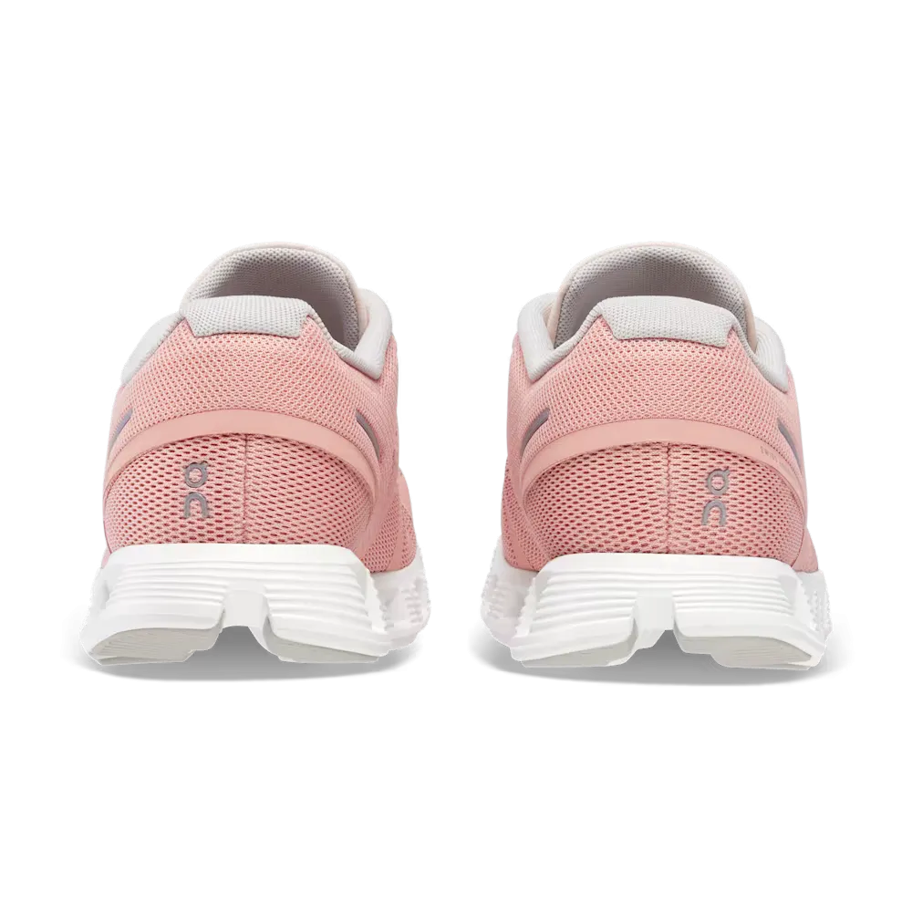On Running Cloud 5 Rose Shell (Women's) Thickened Midsole