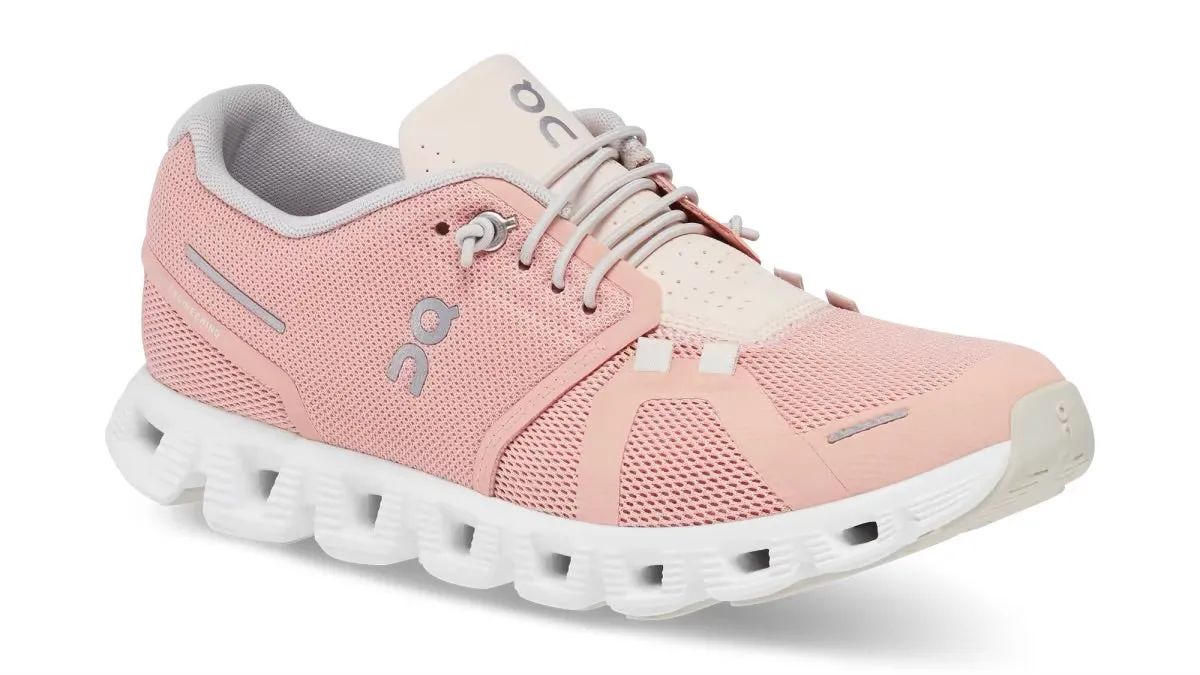 Elastic Gusset Sweat Wicking On Running Cloud 5 Rose Shell (Women's)
