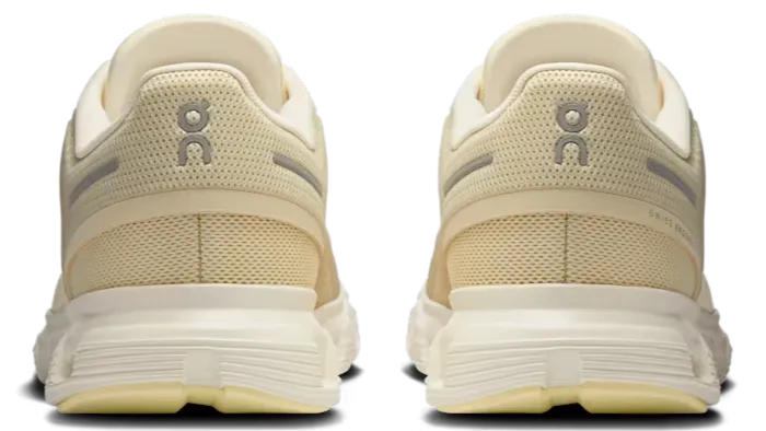 Rollbar Stability Controls Exclusive breathability On Running Cloud 6 Castor Ivory (Women's)