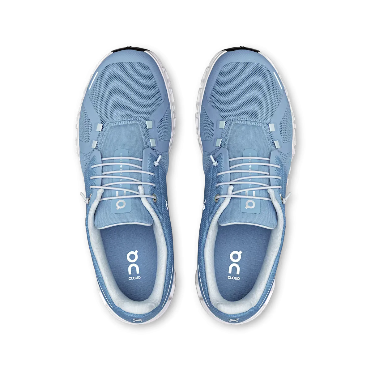Odor Control Insole Comfort Fit Technology On Running Cloud 6 Chambray White (M)