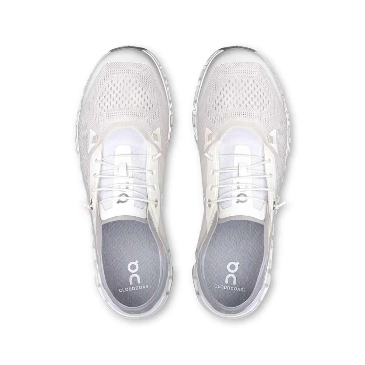 On Running Cloud 6 Coast White Glacier (Women's) Thermo Regulating Fabric Bouncy Ride Feel