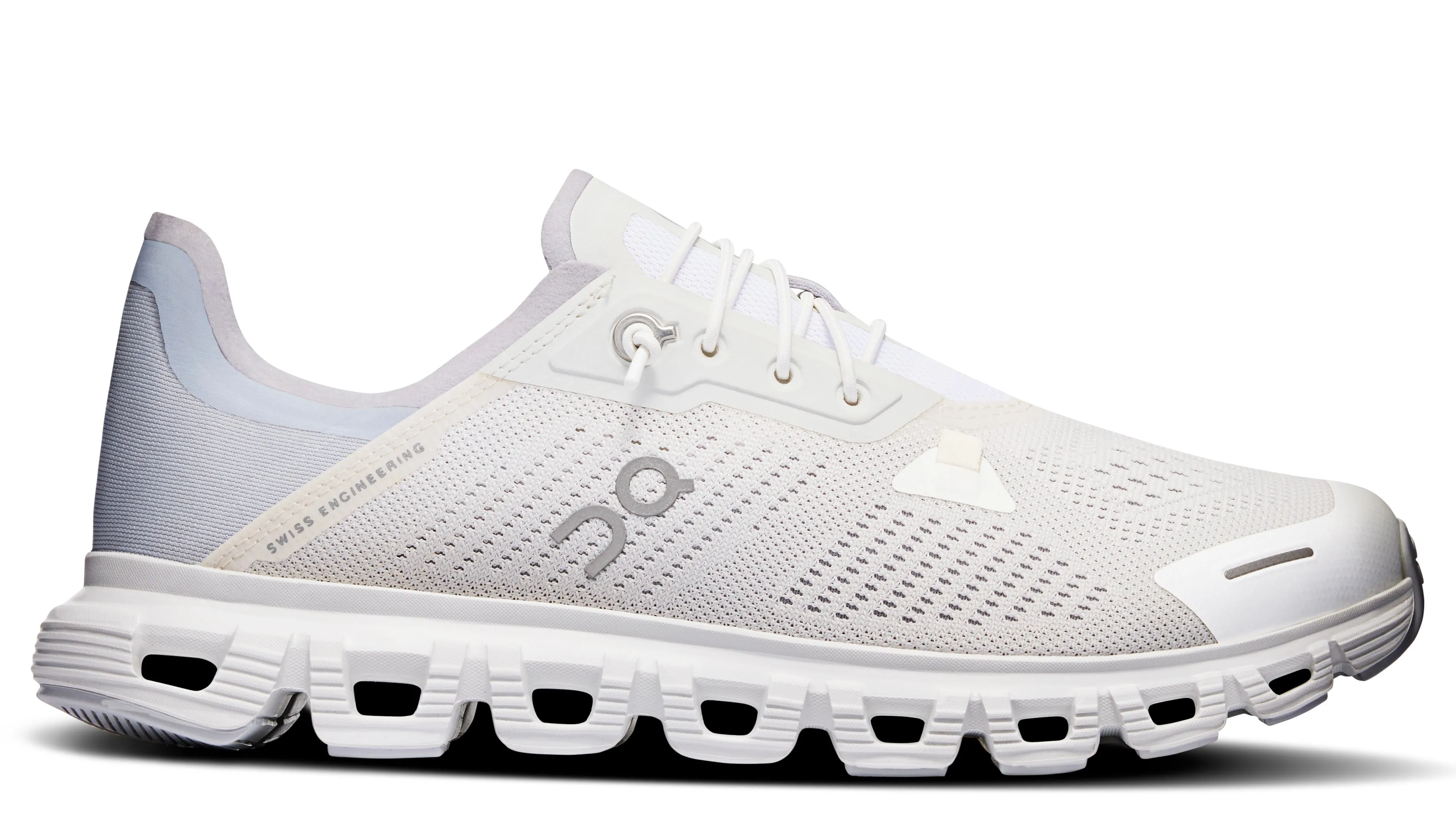Layered Midsole Construction On Running Cloud 6 Coast White Glacier (Women's)