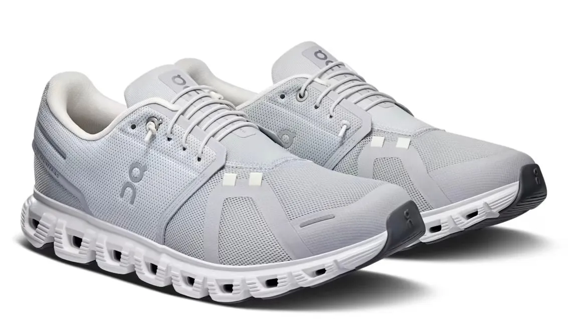 Comfortable Outsole Anti Friction Collar On Running Cloud 6 Glacier White (M)