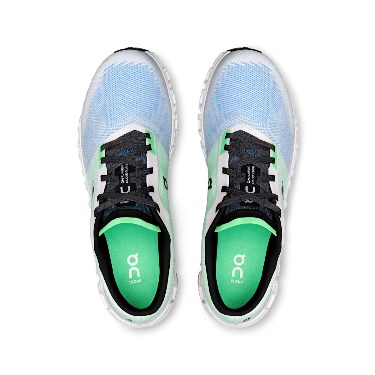 On Running Cloud 6 Push Horizon Honeydew (Women's) Carbon Fiber Inlay All Day Comfort Design
