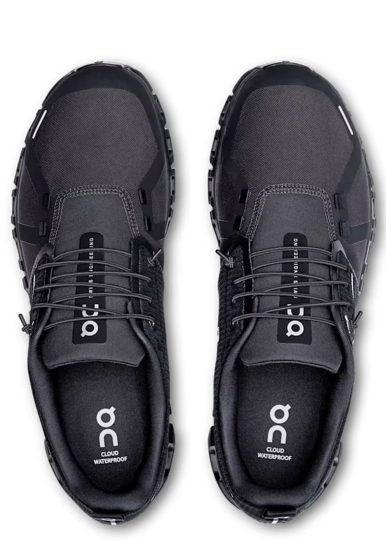 Total Fit Unique Style On Running Cloud 6 Waterproof All Black