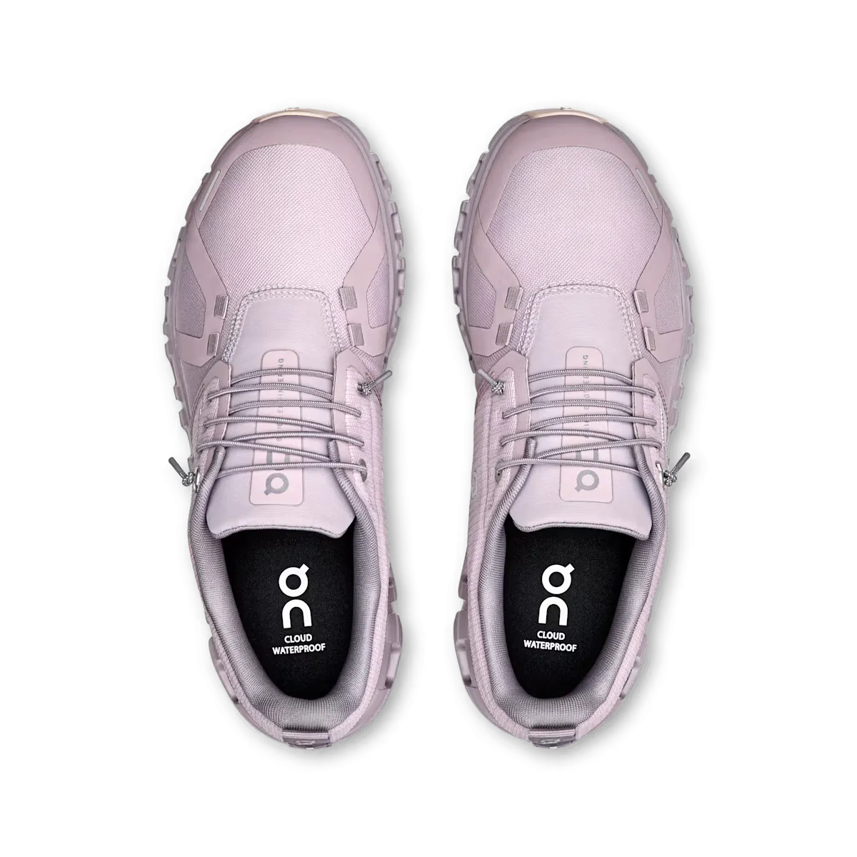 On Running Cloud 6 Waterproof Mauve Zinc (Womens) Fashion Blend Built For Walk