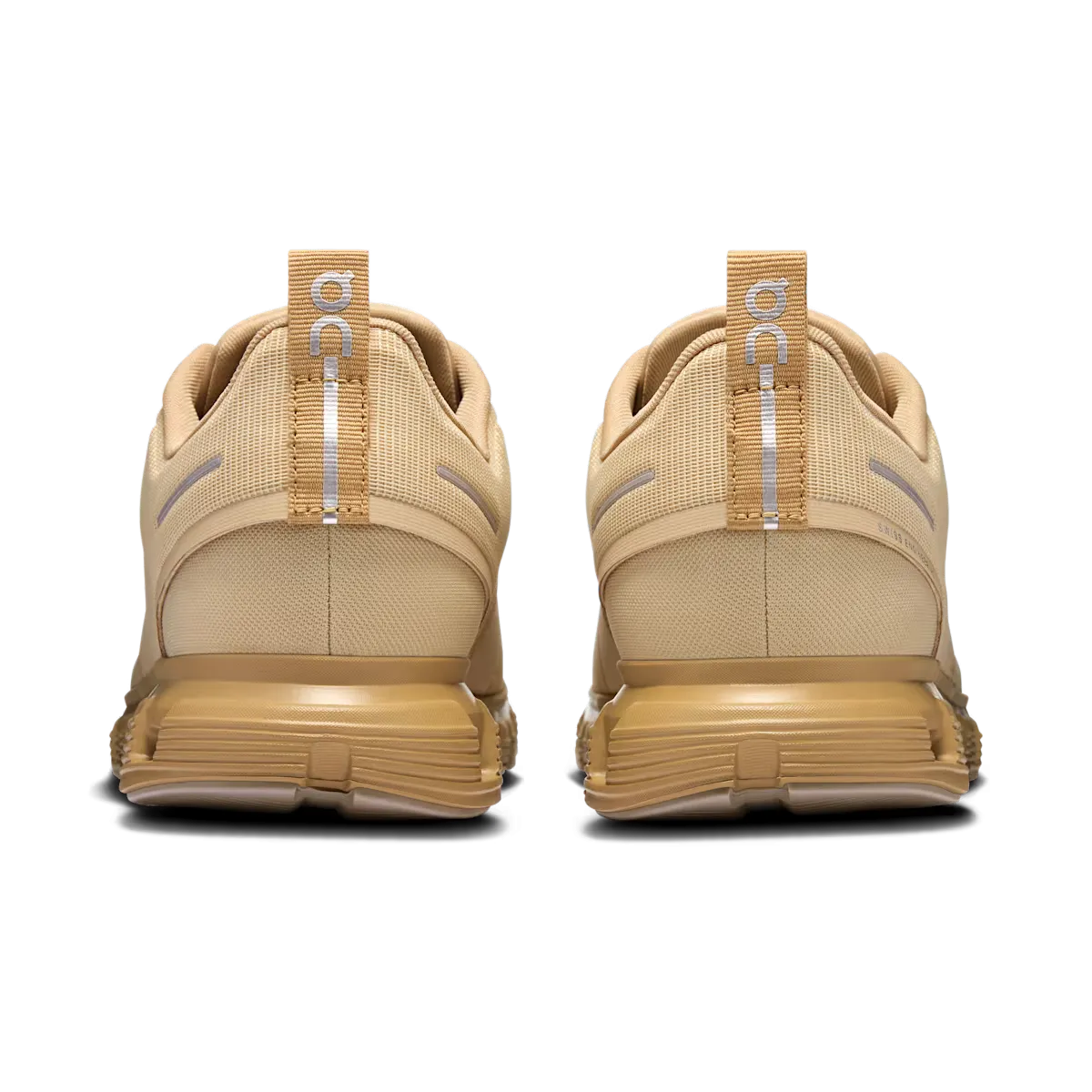 On Running Cloud 6 Waterproof Sand Dune Non Slip Tread Pattern Unique Design