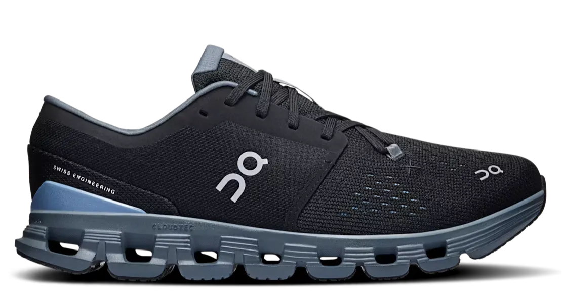 On Running Cloud X 4 Black Chambray (Mens) All-Purpose Use