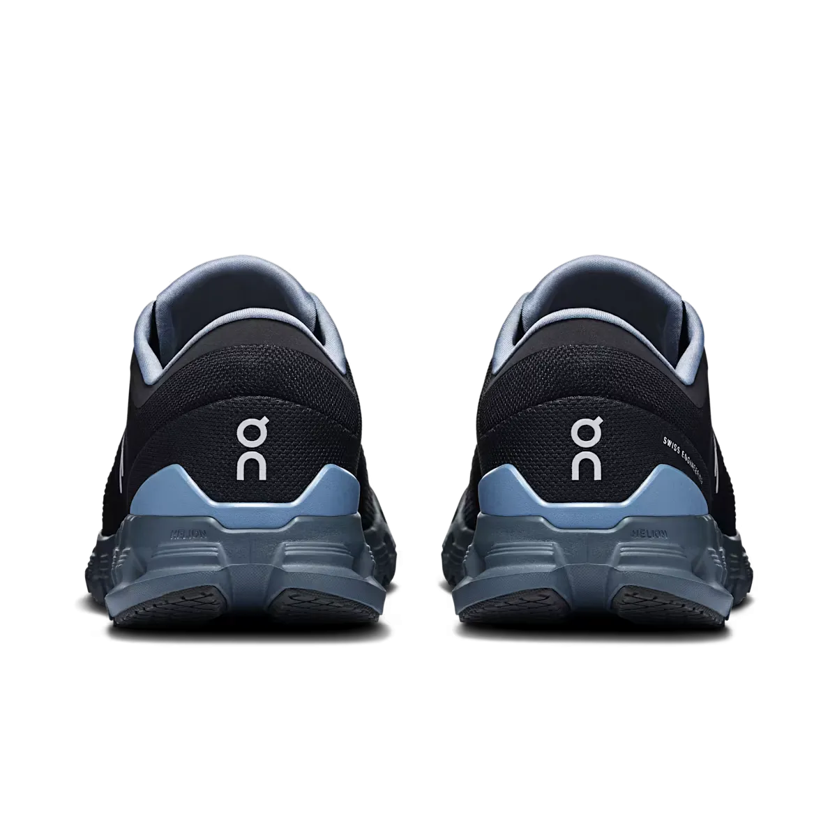 Minimal Look Runner's Choice On Running Cloud X 4 Black Chambray (Mens)