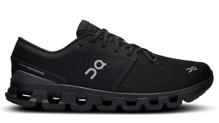 Core Fitness Agility Boost On Running Cloud X 4 Black Eclipse