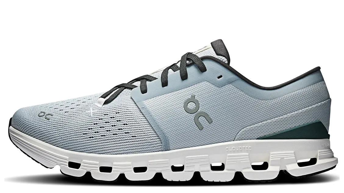 Retro-inspired performance Ultra Responsive Foam On Running Cloud X 4 Glacier Stone (M)