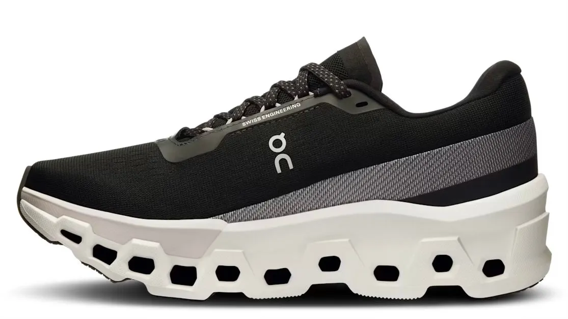 On Running Cloudmonster 2 Black Frost Comfortable Insole Sporty Touch