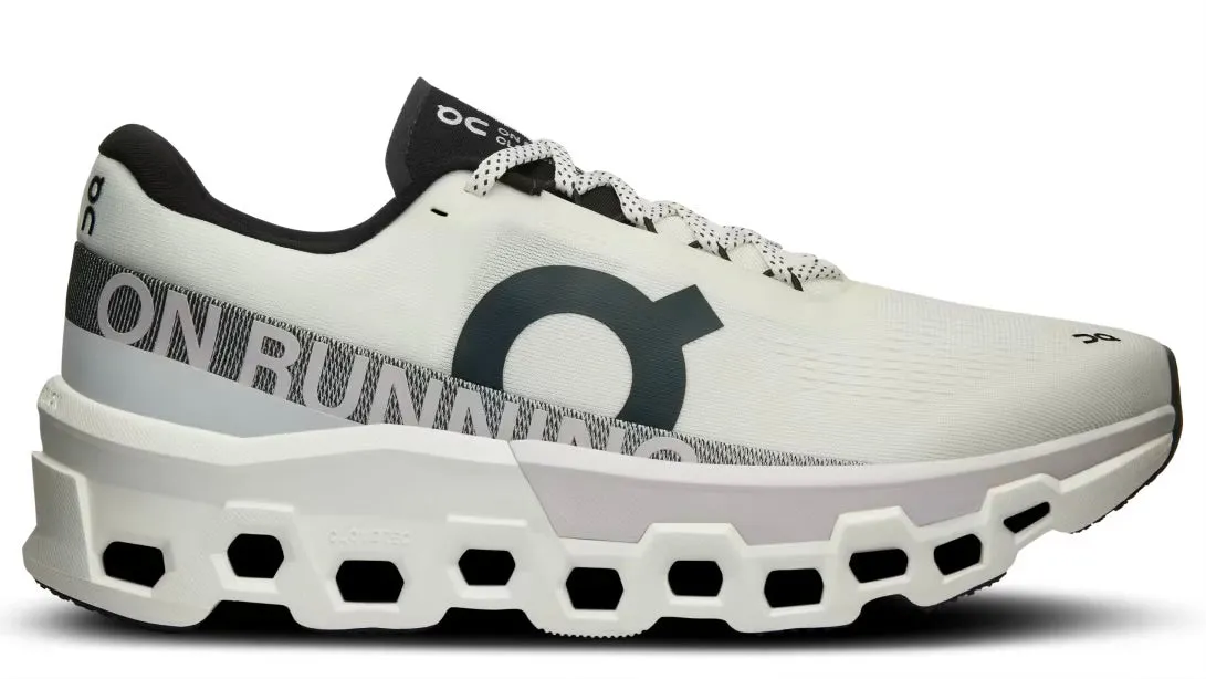 On Running Cloudmonster 2 White Frost Seamless interior Dual Density Outsoles