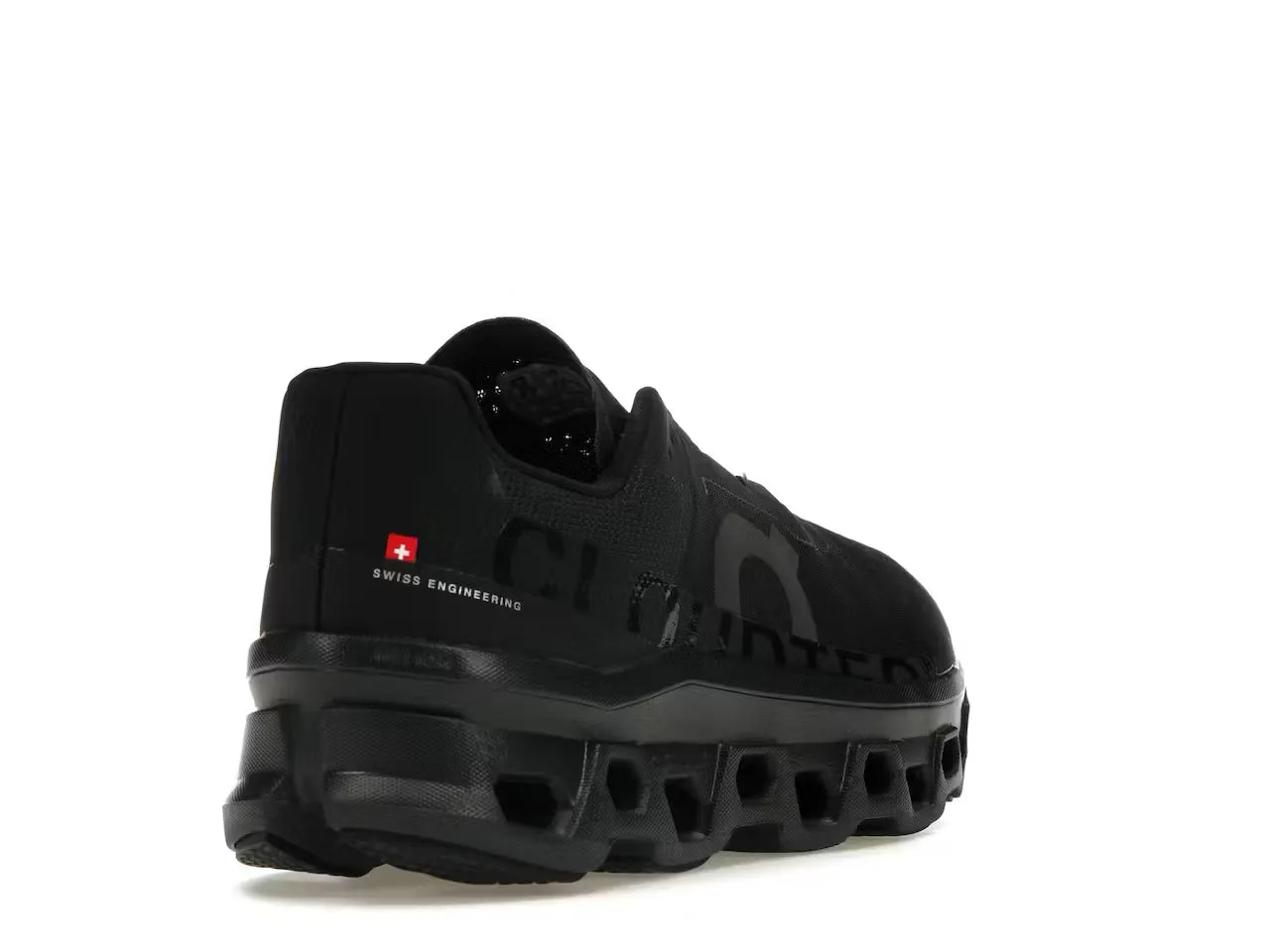 On Running Cloudmonster All Black Luxe cushioning