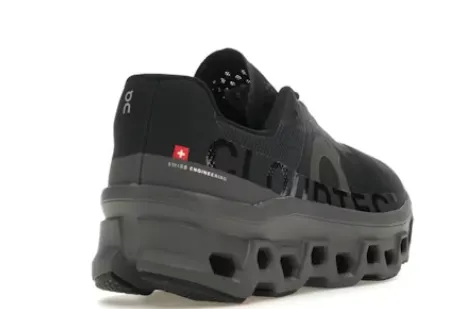 On Running Cloudmonster Black Magnet (Women's) Boost Comfort Ergonomic Lasting
