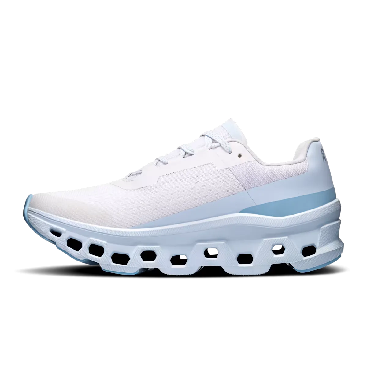On Running Cloudmonster Frost Wash (Women's) Collared Ankle Contoured Footbed