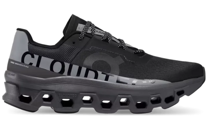 On Running Cloudmonster Lumos Black Motion Freedom Stability control