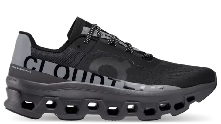 Elastic Collar Padding Light Movement On Running Cloudmonster Lumos Black (Women's)